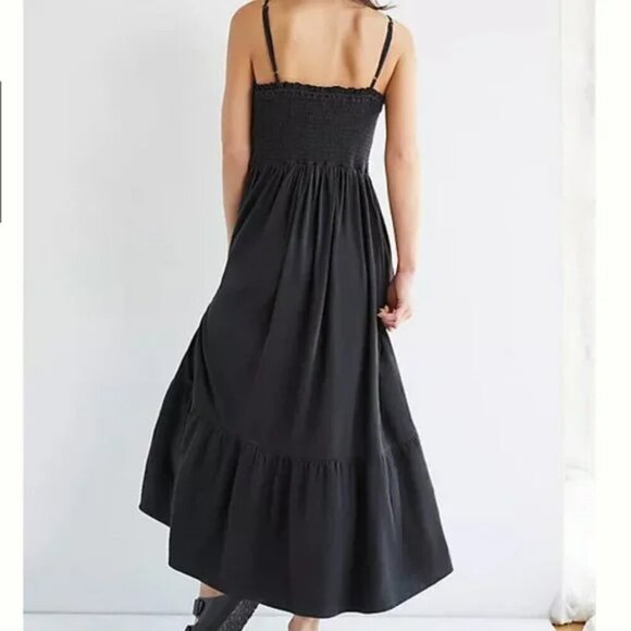 Anthropologie Smocked Flounced Maxi Sun Dress - Picture 2 of 9